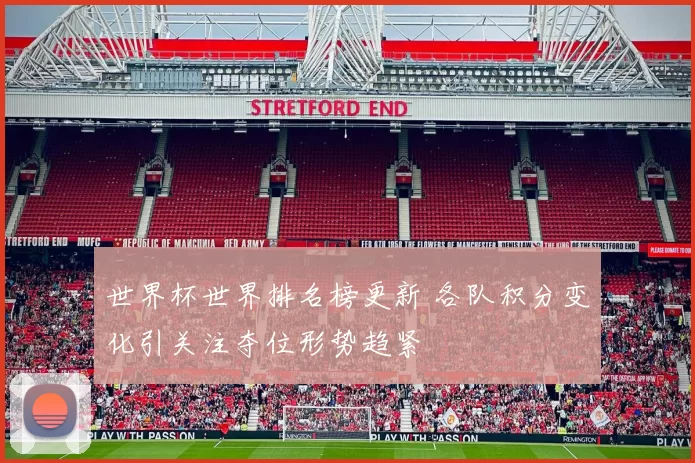 世界杯世界排名榜更新 各队积分变化引关注夺位形势趋紧